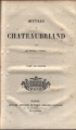 Couverture Oeuvres, tome 05 : Le génie du christianisme, partie 1 Editions Boulanger et Legrand 1860