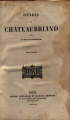 Couverture Oeuvres, tome 06 : Le génie du christianisme, partie 2 Editions Dufour, Boulanger et Legrand 1863