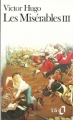 Couverture Les Misérables (3 tomes), tome 3 Editions Folio  1989