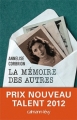 Couverture La mémoire des autres Editions Calmann-Lévy 2012