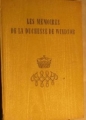 Couverture Les Mémoires de la Duchesse de Windsor Editions Del Duca 1956