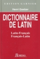 Couverture Dictionnaire de latin Editions Bordas 1994