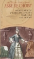 Couverture Mémoires de l'abbé de Choisy habillé en femme Editions Maxi-Livres 2001