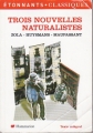 Couverture Trois nouvelles naturalistes Editions Flammarion (GF - Étonnants classiques) 2007