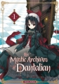 Couverture The Mystic Archives of Dantalian, tome 1 Editions Soleil (Manga - Gothic) 2012