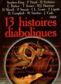 Couverture 13 histoires diaboliques Editions Presses pocket (Terreur) 1992