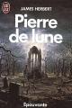Couverture Pierre de lune Editions J'ai Lu (Epouvante) 1988