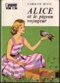Couverture Alice et le Pigeon Voyageur Editions Hachette (Bibliothèque Verte) 1977