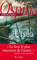 Couverture Ursùa Editions JC Lattès 2007
