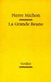 Couverture La Grande Beune Editions Verdier 1998