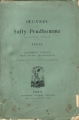 Couverture Prose Editions Alphonse Lemerre 1904