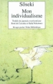 Couverture Mon individualisme Editions Rivages (Poche - Petite bibliothèque) 2004