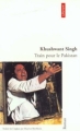 Couverture Train pour le Pakistan Editions Autrement 2008