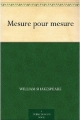 Couverture Mesure pour mesure Editions Public Domain Books 2010