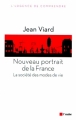 Couverture Nouveau portrait de la France : La société des modes de vie Editions de l'Aube 2012