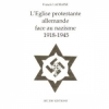 Couverture L'Eglise protestante allemande face au nazisme 1918-1945 Editions ABC DIF 2011