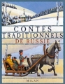 Couverture Contes traditionnels de Russie Editions Milan 2002
