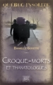 Couverture Croque-morts et thanatologues Editions Michel Quintin (Québec insolite) 2010