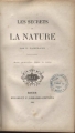 Couverture Les Secrets de la nature Editions Mégard et Cie 1882
