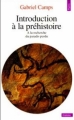 Couverture Introduction à la préhistoire Editions Points (Histoire) 1996