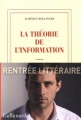 Couverture La théorie de l'information Editions Gallimard  (Blanche) 2012