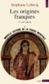 Couverture Nouvelle histoire de la France médiévale, tome 1 : Les origines franques Editions Points (Histoire) 1990