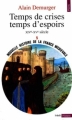 Couverture Nouvelle histoire de la France médiévale, tome 5 : Temps de crises, temps d'espoir Editions Points (Histoire) 1990