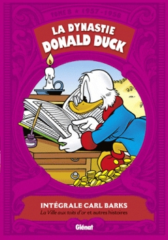 Couverture La Dynastie Donald Duck, tome 08 : 1957-1958