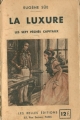 Couverture Les sept péchés capitaux, tome 5 : La luxure Editions Les Belles Éditions 1936