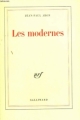Couverture Les modernes Editions Gallimard  (Blanche) 1984