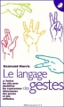 Couverture Le langage des gestes Editions Marabout (Psychologie) 1999