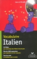 Couverture Vocabulaire italien Editions Hatier (Langues) 2006