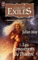 Couverture La Saga des Exilés, tome 2 : Les Conquérants du Pliocène Editions J'ai Lu (Fantasy) 1998