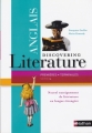 Couverture Discovering Literature Editions Nathan 2011