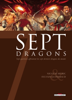 Couverture Sept, saison 2, tome 5 : Sept dragons