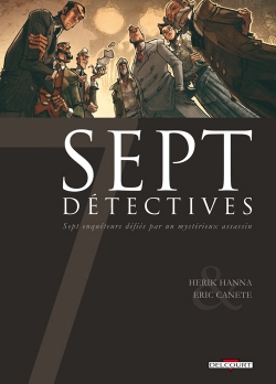 Couverture Sept, saison 2, tome 6 : Sept détectives