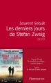Couverture Les Derniers Jours de Stefan Zweig (Théatre) Editions Flammarion 2012