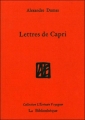 Couverture Lettres de Capri Editions La Bibliothèque 2012