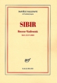 Couverture Sibir : Moscou-Vladivostok Mai-Juin 2010 Editions Gallimard  (Blanche) 2012