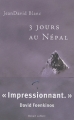 Couverture 3 jours au Népal Editions Robert Laffont 2012