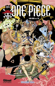 Couverture One Piece, tome 064 : 100 000 vs 10