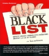Couverture Black List Editions Les Arènes 2003