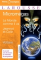 Couverture Micromégas Editions Larousse (Petits classiques) 2007