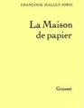 Couverture La maison de papier Editions Grasset 1970