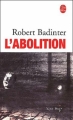 Couverture L'Abolition Editions Le Livre de Poche 2002
