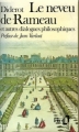 Couverture Le neveu de Rameau et autres dialogues philosophiques Editions Folio  1986
