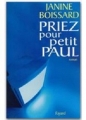Couverture Priez pour petit Paul Editions Fayard 2001