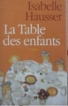 Couverture La table des enfants Editions France Loisirs 2003