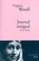 Couverture Journal intégral 1915-1941 Editions Stock (La Cosmopolite) 2008
