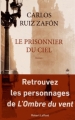 Couverture Le prisonnier du ciel Editions Robert Laffont 2012